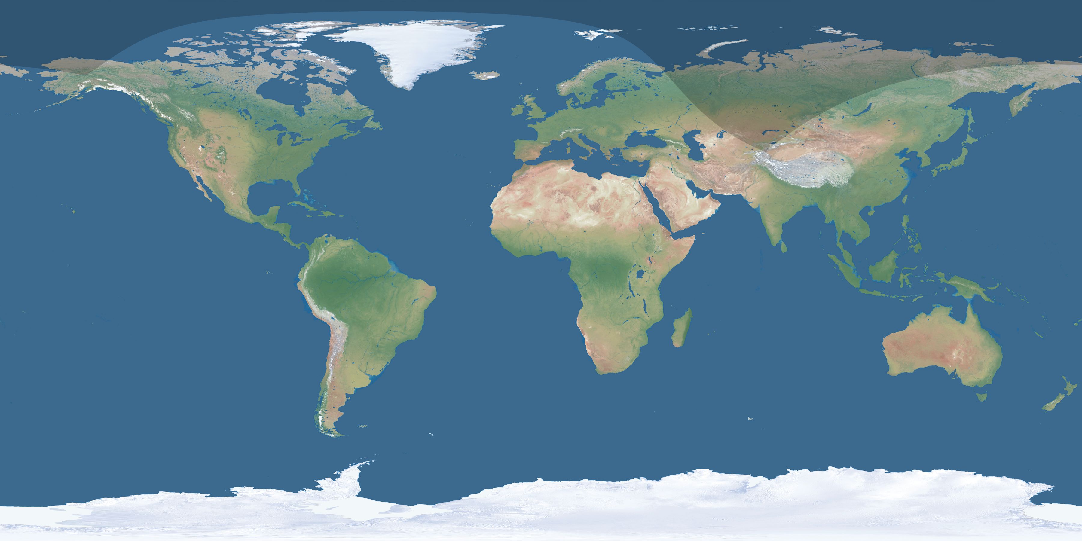 Map of the umbra and penumbra path of the solar eclipse of 07/19/2604