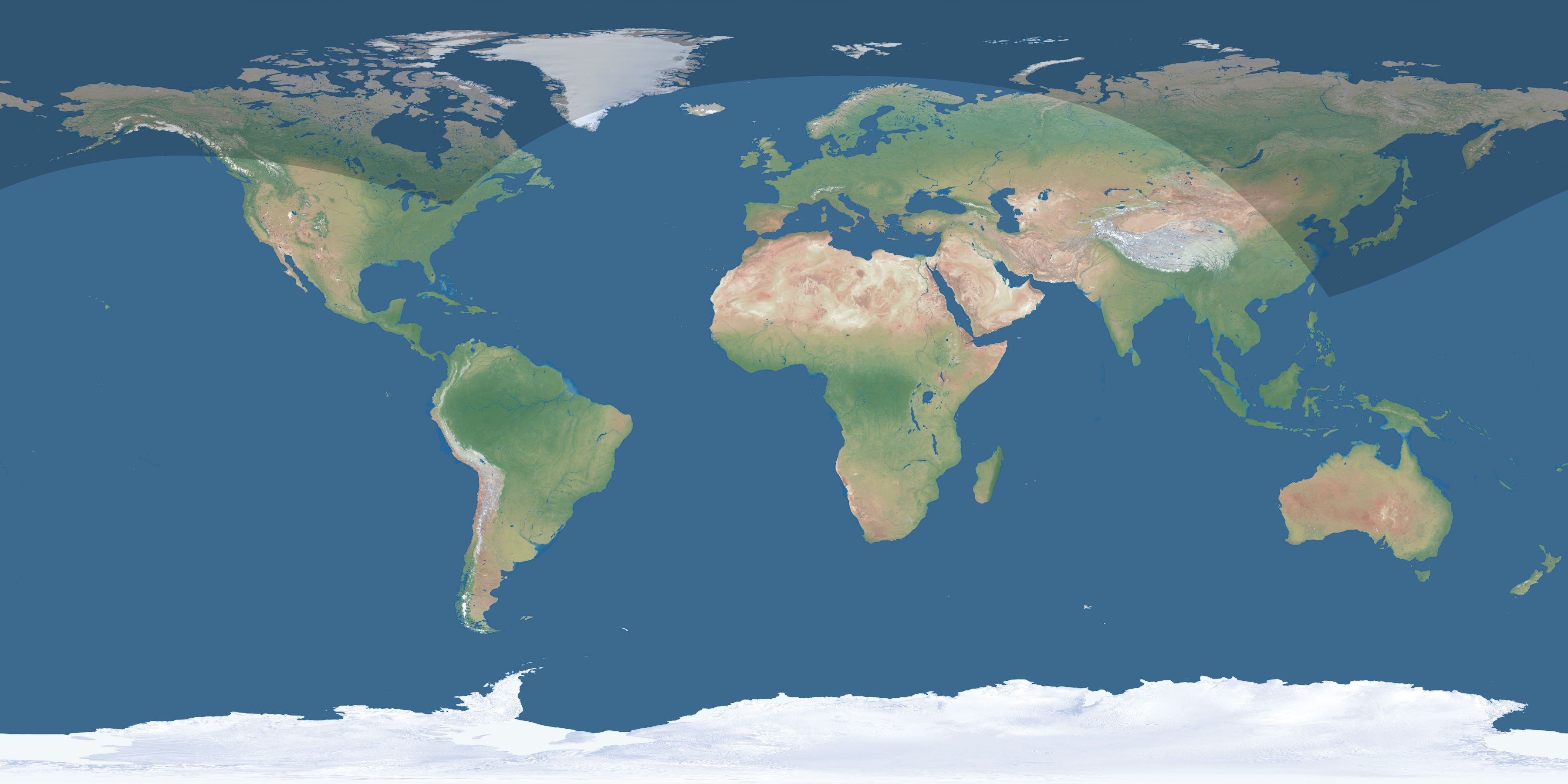 Map of the umbra and penumbra path of the solar eclipse of 05/06/2608