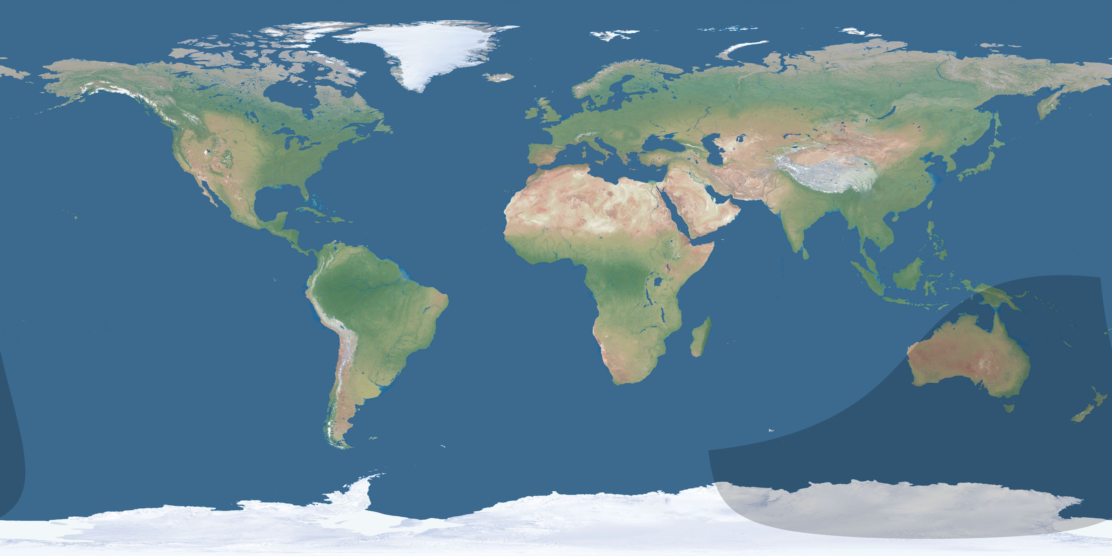 Map of the umbra and penumbra path of the solar eclipse of 04/06/2619