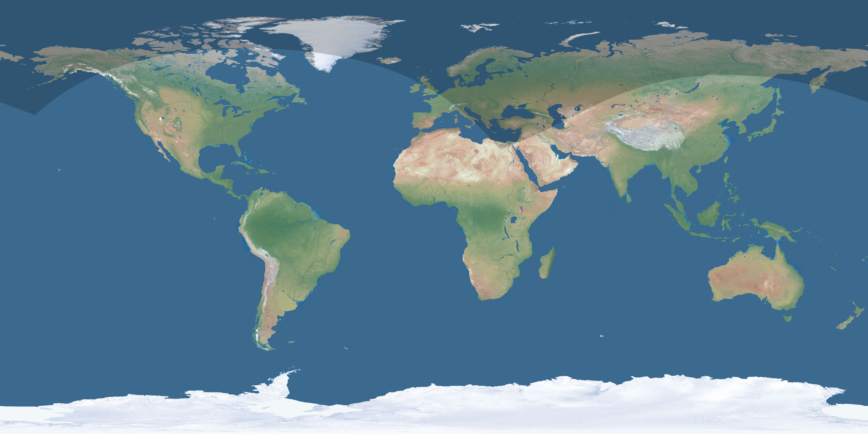 Map of the umbra and penumbra path of the solar eclipse of 05/17/2626