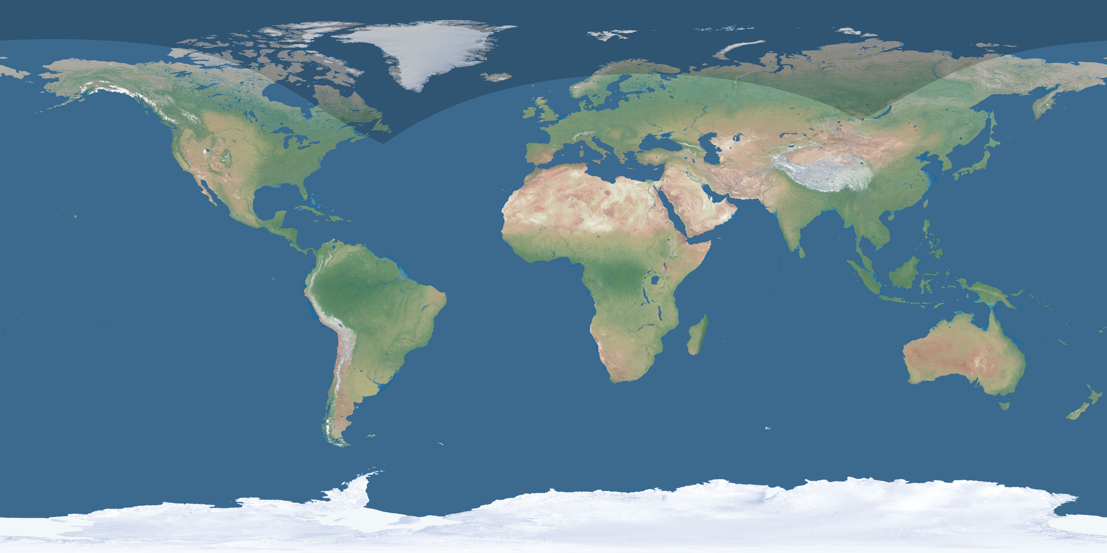 Map of the umbra and penumbra path of the solar eclipse of 06/18/2680