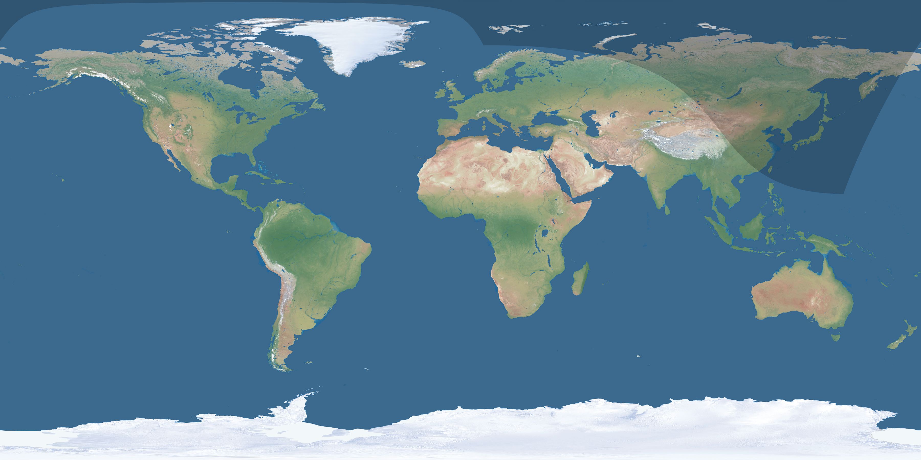 Map of the umbra and penumbra path of the solar eclipse of 09/23/2731