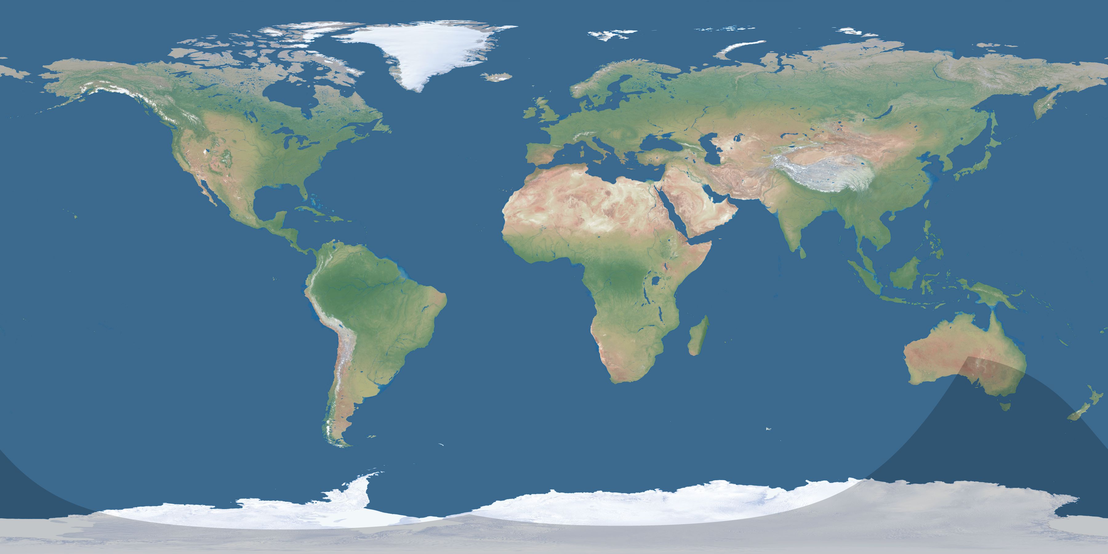 Map of the umbra and penumbra path of the solar eclipse of 10/14/2843