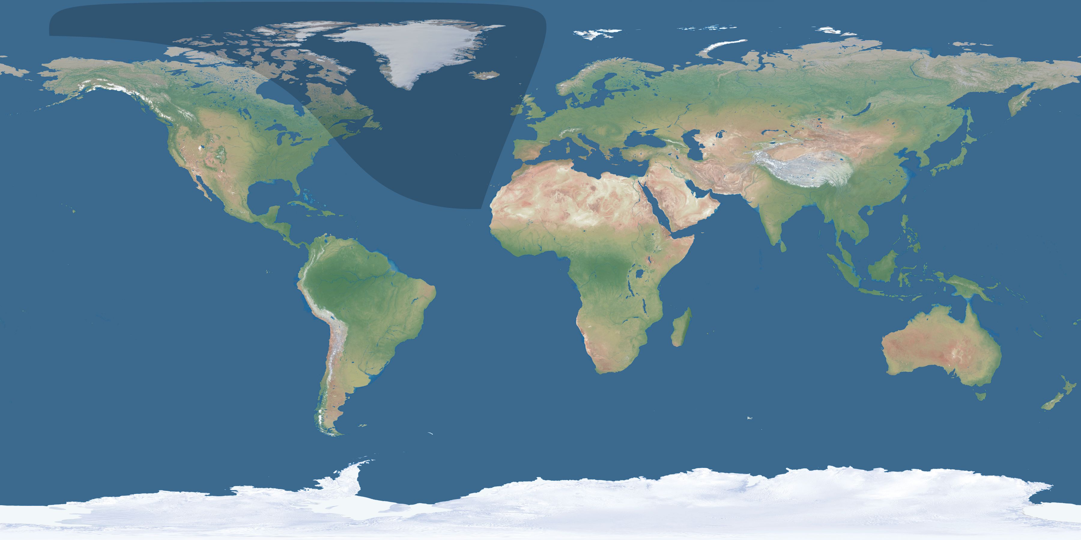 Map of the umbra and penumbra path of the solar eclipse of 09/25/2861