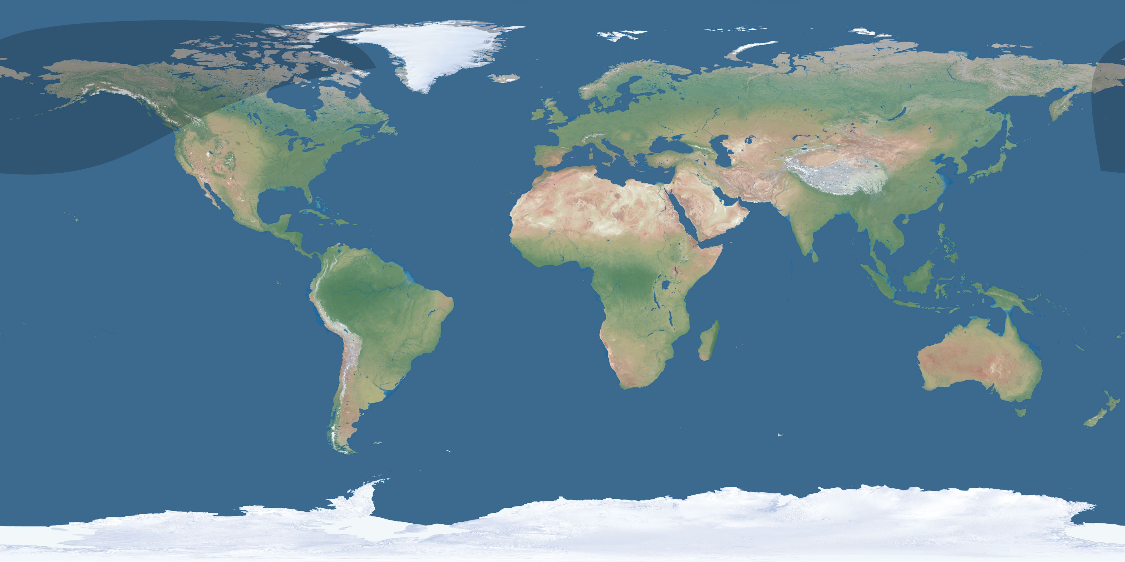 Map of the umbra and penumbra path of the solar eclipse of 02/29/2872