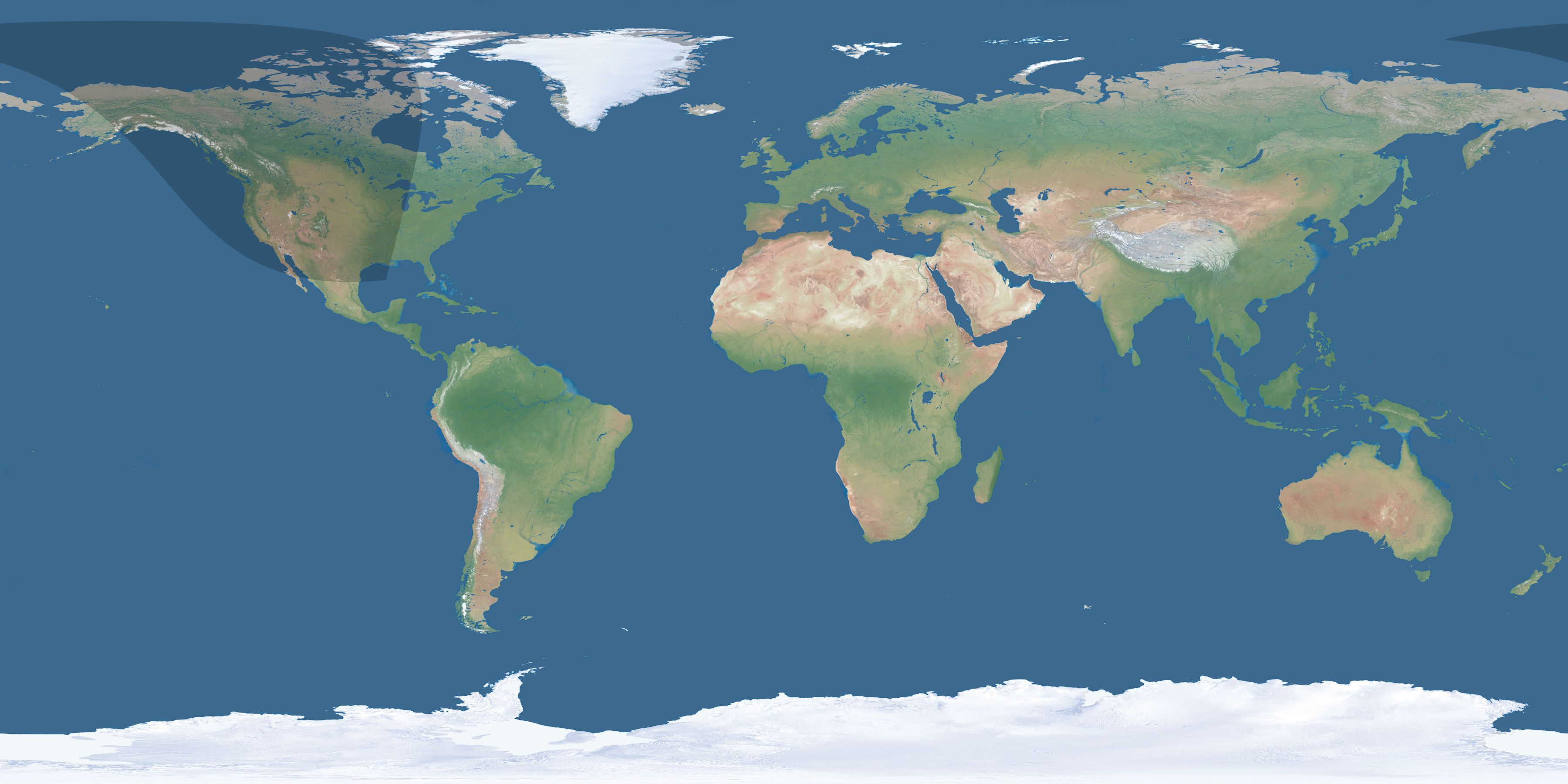 Map of the umbra and penumbra path of the solar eclipse of 10/07/2879
